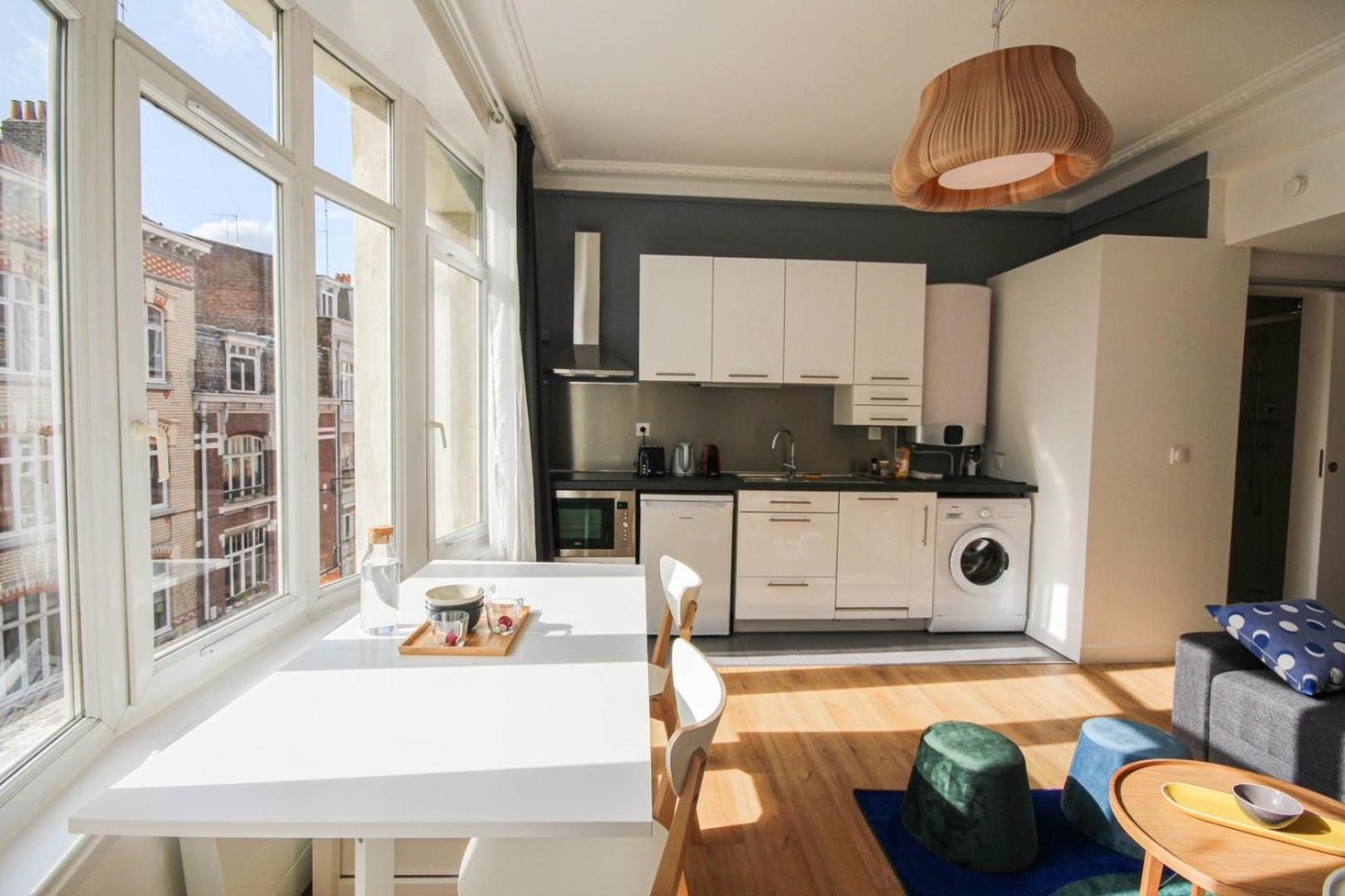 Fully-Equipped Apartment In City Center + Parking Lille Extérieur photo